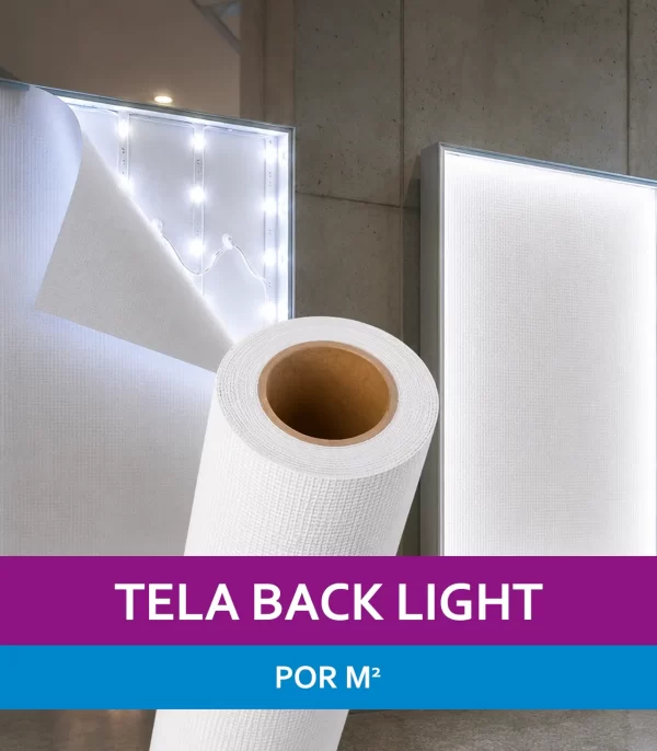 Tela Black Light para Impresión de Alta Resolución